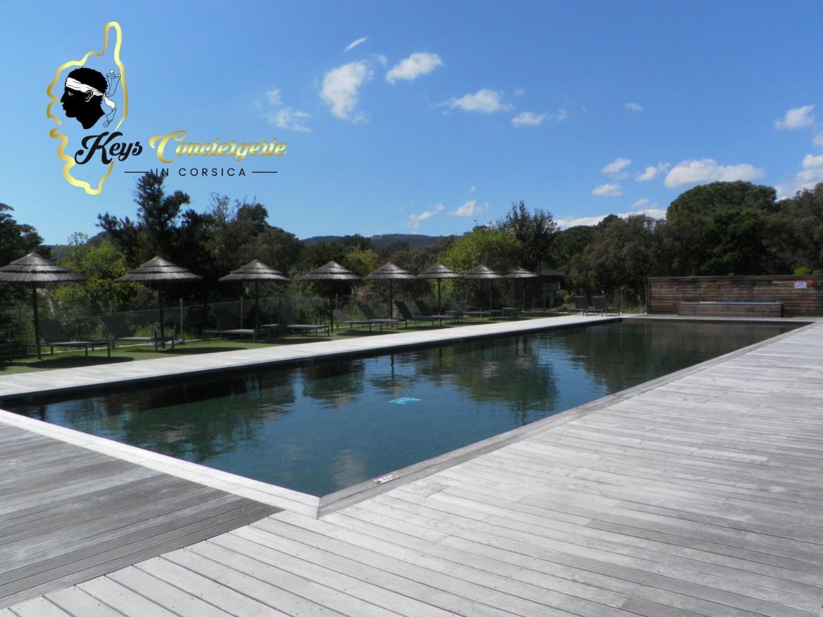 Residence Cala Sultana N62 - 4 Pers Avec Piscine Chauffee- Acces Prive A La Plage De Santa Giulia Porto-Vecchio  Exterior photo